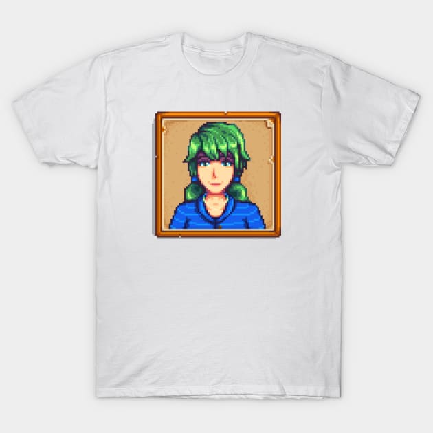 Caroline Portrait T-Shirt by SpriteGuy95